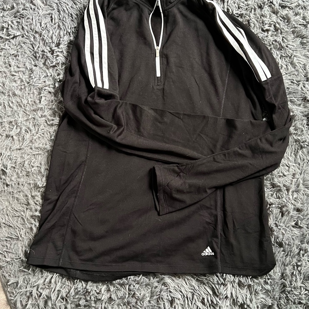 Adidas Black Long Sleeve Pullover